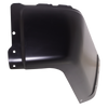 SILVERADO/SIERRA 07-13 REAR BUMPER END LH, Black, Steel, w/o Rear Object Sensor Holes, Excludes 2007 Classic - CAPA