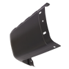 SILVERADO/SIERRA 07-13 REAR BUMPER END LH, Black, Steel, w/o Rear Object Sensor Holes, Excludes 2007 Classic - CAPA