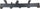 SEBRING/STRATUS 01-06 REAR BUMPER ABSORBER, Impact, Sedan