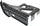 SILVERADO/SIERRA 1500 14-19/2500 HD/3500HD 15-19 REAR BUMPER BRACKET RH, Impact Bar, Includes 19 Silverado 1500 LD/Sierra 1500 Limited ), w/ Corner Step