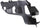 CHRYSLER 200 15-17 REAR BUMPER BRACKET RH, Inner, Plastic