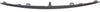 CHRYSLER 200 15-17 REAR BUMPER MOLDING, Applique, Primed, w/ Exhaust Opening