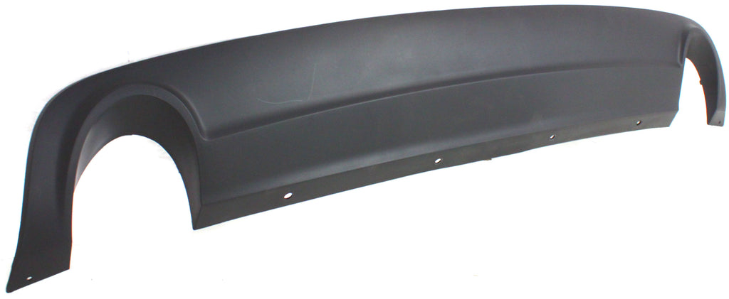 MALIBU 08-12 REAR LOWER VALANCE, Bumper Cover Extension, Textured, w/ Dual Exhaust Holes, 3.6L Eng. - CAPA