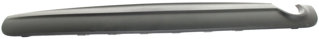 MALIBU 08-12 REAR LOWER VALANCE, Bumper Cover Extension, Textured, w/ Single Exhaust Hole, 2.4L/3.5 Eng - CAPA