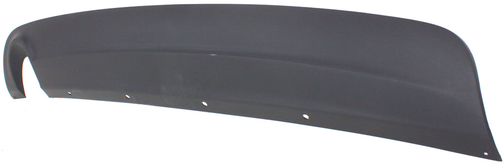 MALIBU 08-12 REAR LOWER VALANCE, Bumper Cover Extension, Textured, w/ Single Exhaust Hole, 2.4L/3.5 Eng