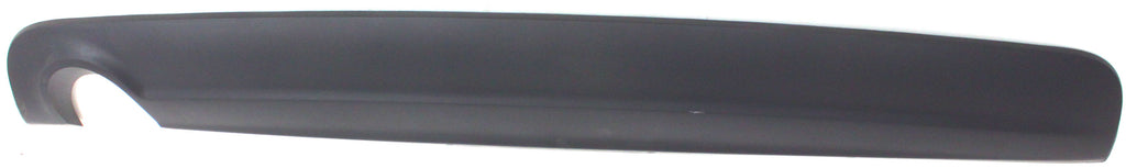 MALIBU 08-12 REAR LOWER VALANCE, Bumper Cover Extension, Textured, w/ Single Exhaust Hole, 2.4L/3.5 Eng