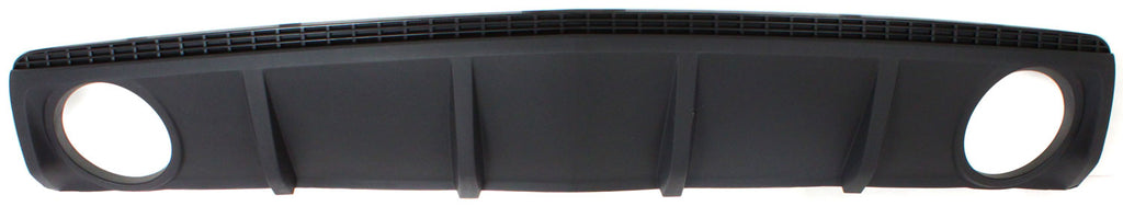 CAMARO 10-13 REAR LOWER VALANCE, Lower Cover Molding, Textured, w/o Camera/Tow Hook Holes, LS/LT Models, Convertible/Coupe