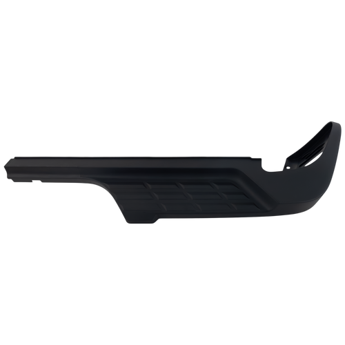 SILVERADO/SIERRA 2500 HD/3500 HD 07-14 REAR BUMPER STEP PAD RH, Outer, Black, Single Rear Wheels, Excludes 2007 Classic - CAPA
