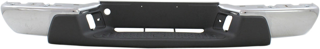 COLORADO/CANYON 04-07 STEP BUMPER, FACE BAR AND PAD, w/ Pad Provision, w/o Mounting Bracket, Chr, w/o Extreme and Towing Pkg, All Cab Types
