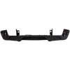 SILVERADO/SIERRA 2500 HD/3500 HD 07-10 STEP BUMPER, FACE BAR AND PAD, w/ Pad Provision, w/o Mounting Bracket, Powdercoated Black, w/o Rear Object Sensor Holes, (3500 HD, Single Rear Wheels), Excludes