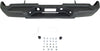 SILVERADO/SIERRA 3500 HD 07-10 STEP BUMPER, FACE BAR AND PAD, w/ Pad Provision, w/o Mounting Bracket, Powdercoated Black, w/o Rear Object Sensor Holes, Dual Rear Wheels, Excludes 2007 Classic