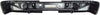 SILVERADO/SIERRA 3500 HD 07-10 STEP BUMPER, FACE BAR AND PAD, w/ Pad Provision, w/o Mounting Bracket, Powdercoated Black, w/o Rear Object Sensor Holes, Dual Rear Wheels, Excludes 2007 Classic