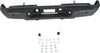 SILVERADO/SIERRA 3500 HD 07-10 STEP BUMPER, FACE BAR AND PAD, w/ Pad Provision, w/o Mounting Bracket, Powdercoated Black, w/ Rear Object Sensor Holes, Dual Rear Wheels, Excludes 2007 Classic