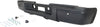 SILVERADO/SIERRA 3500 HD 07-10 STEP BUMPER, FACE BAR AND PAD, w/ Pad Provision, w/o Mounting Bracket, Powdercoated Black, w/ Rear Object Sensor Holes, Dual Rear Wheels, Excludes 2007 Classic
