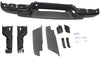 COLORADO/CANYON 08-12 STEP BUMPER, FACE BAR AND PAD, w/ Pad Provision, w/ Mounting Bracket, Powdercoated Black, w/o Extreme and Towing Pkg, All Cab Types