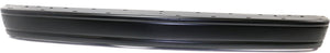 ASTRO/SAFARI 85-94 STEP BUMPER, FACE BAR ONLY, w/o Pad, w/ Pad Provision, w/o Mounting Bracket, Powdercoated Blk, w/ Impact Strip Holes, w/o Cover, Van