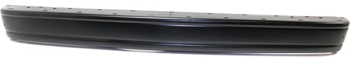 ASTRO/SAFARI 85-94 STEP BUMPER, FACE BAR ONLY, w/o Pad, w/ Pad Provision, w/o Mounting Bracket, Powdercoated Blk, w/ Impact Strip Holes, w/o Cover, Van