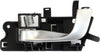 CTS 03-07/SRX 04-06 FRONT INTERIOR DOOR HANDLE LH, Silver Lever (=REAR)