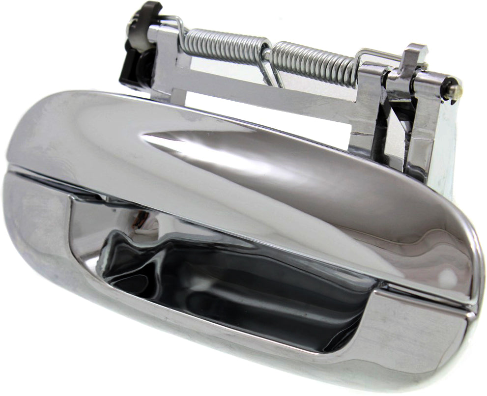 SEVILLE 98-04/DTS 06-11 FRONT EXTERIOR DOOR HANDLE RH, All Chrome, w/o Keyhole (=REAR)