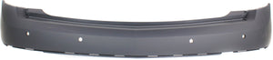 SRX 13-16 REAR BUMPER COVER, Upper, Primed, w/ Parking Aid Snsr Holes and Crash Imminent Braking