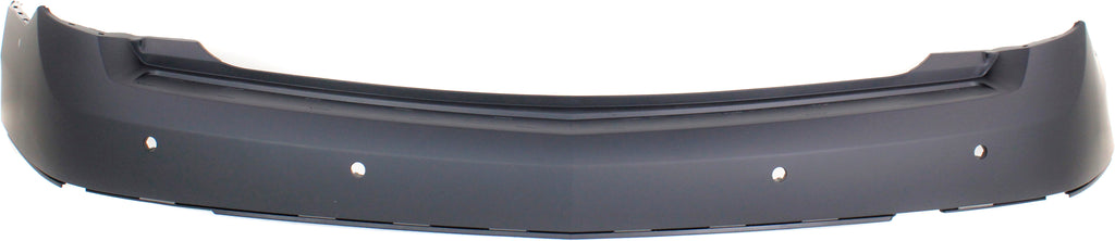 SRX 13-16 REAR BUMPER COVER, Upper, Primed, w/ Parking Aid Snsr Holes and Blind Spot Snsor, w/o CIB