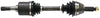 ESCORT 83-90 FRONT CV AXLE ASSEMBLY LH