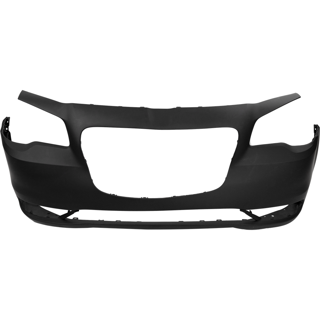 CHRYSLER 300 15-22 FRONT BUMPER COVER, Primed, w/o Parking Aid Sensor Holes, w/o Tow Hook Holes, (17-22 Type 1) - CAPA