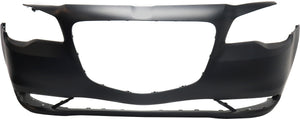 CHRYSLER 300 15-22 FRONT BUMPER COVER, Primed, w/o Parking Aid Sensor Holes, w/o Tow Hook Holes, (17-22 Type 1)