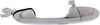 PACIFICA 04-08 FRONT EXTERIOR DOOR HANDLE RH, w/o Keyhole (=REAR)