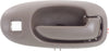 SEBRING 01-06 FRONT INTERIOR DOOR HANDLE RH, Sedan, Gray (Taupe)