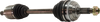 PRELUDE 97-01 FRONT CV AXLE ASSEMBLY RH, Includes Axle Nut