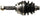 ELANTRA 99-00/TIBURON 00-01 FRONT CV AXLE ASSEMBLY RH