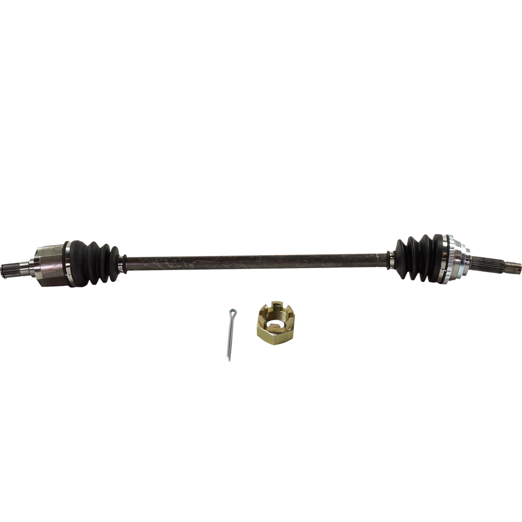 ACCENT 95-05 FRONT CV AXLE ASSEMBLY RH, Includes Axle Nut
