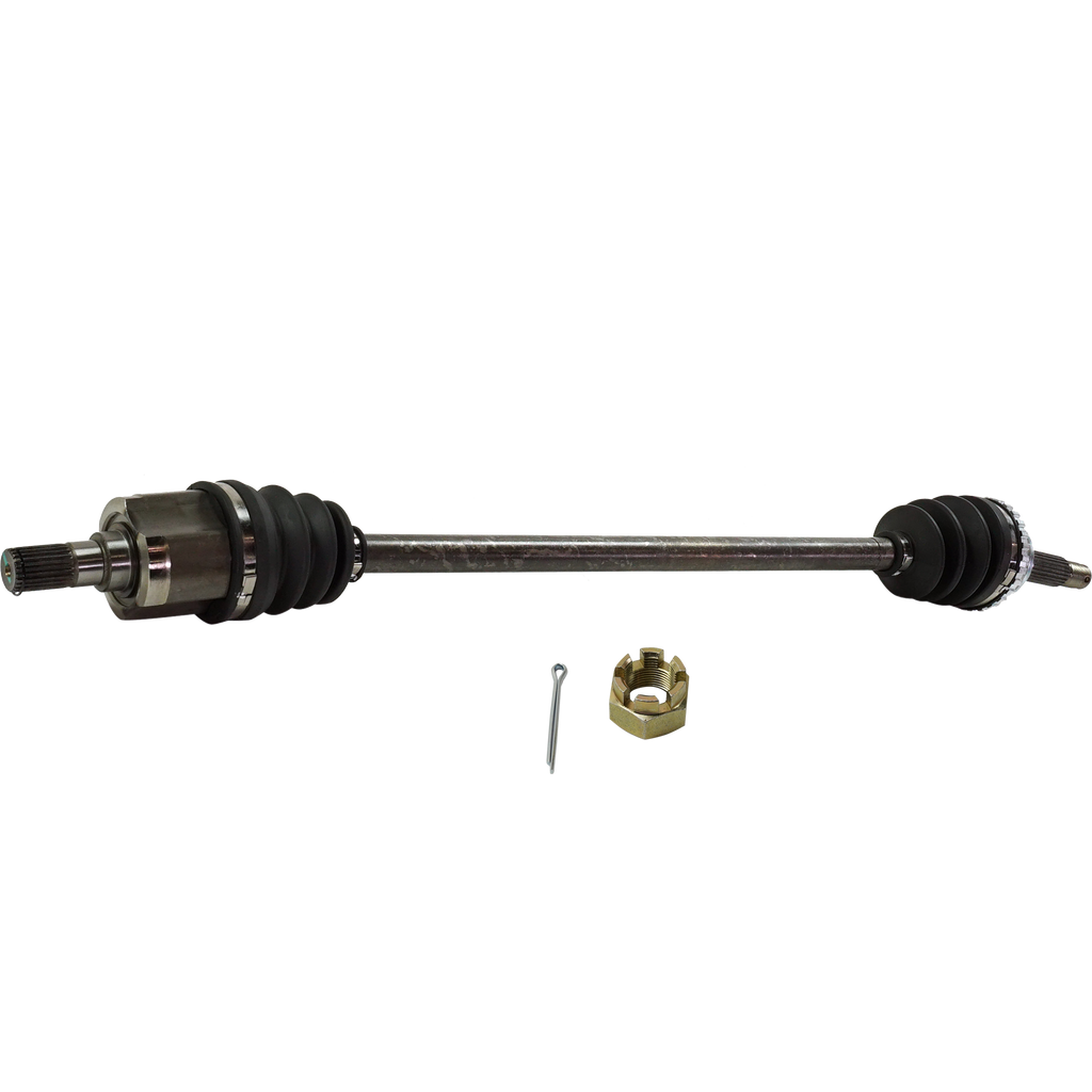 ACCENT 95-05 FRONT CV AXLE ASSEMBLY RH, Includes Axle Nut