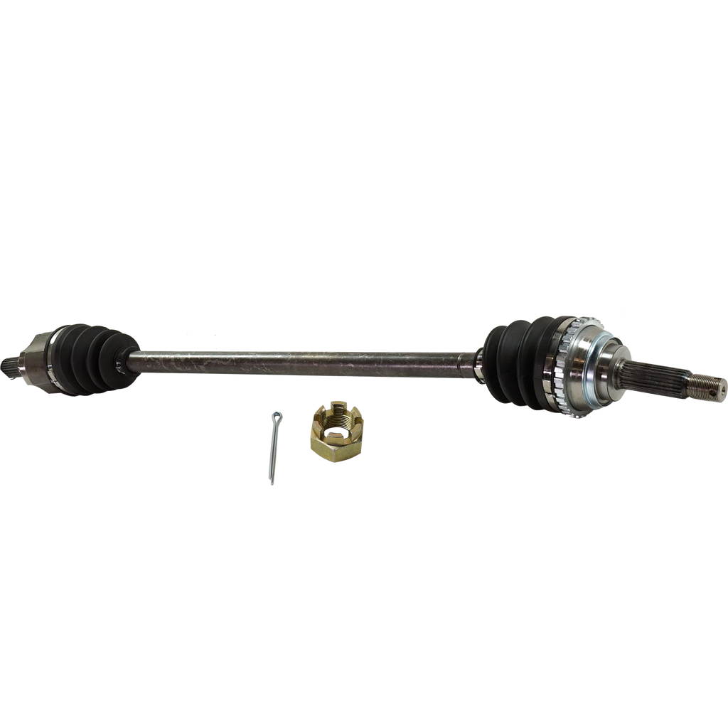 ACCENT 95-05 FRONT CV AXLE ASSEMBLY RH, Includes Axle Nut