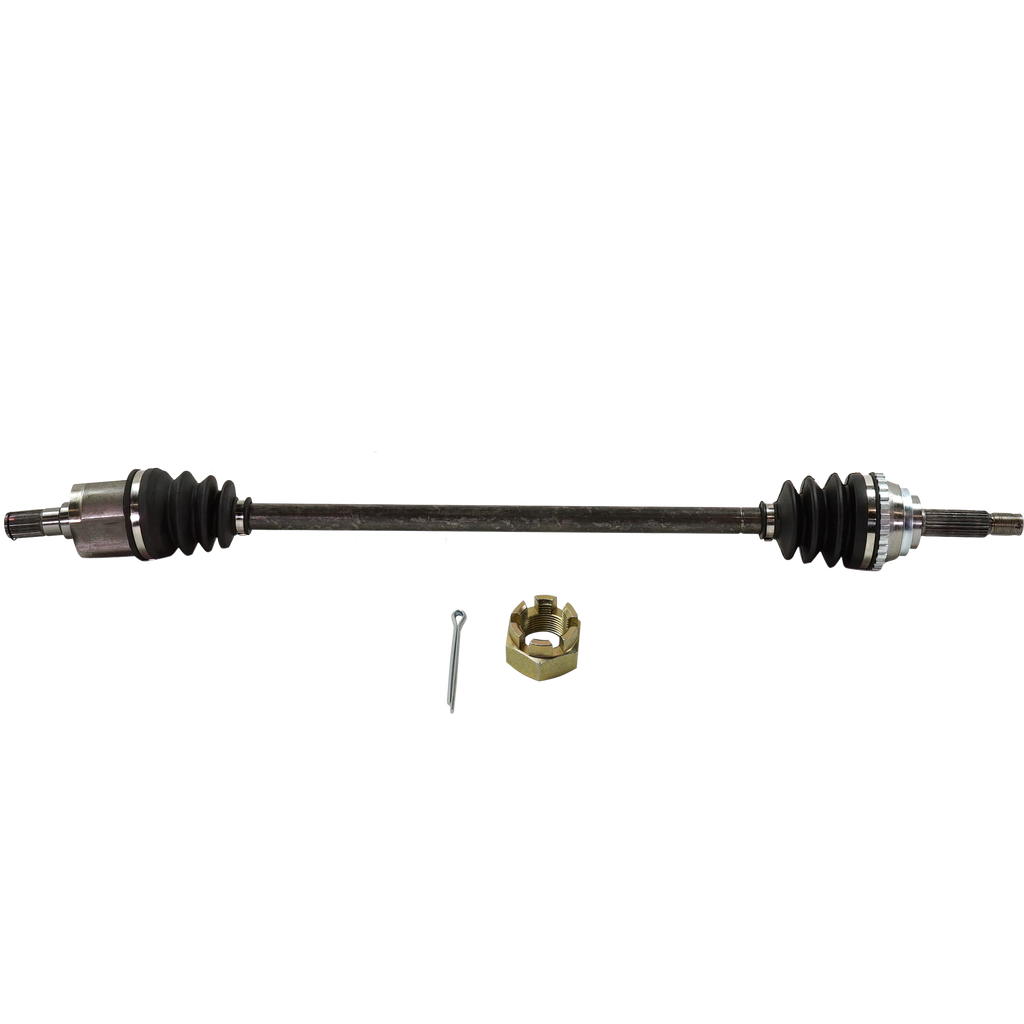 ACCENT 95-05 FRONT CV AXLE ASSEMBLY RH, Includes Axle Nut