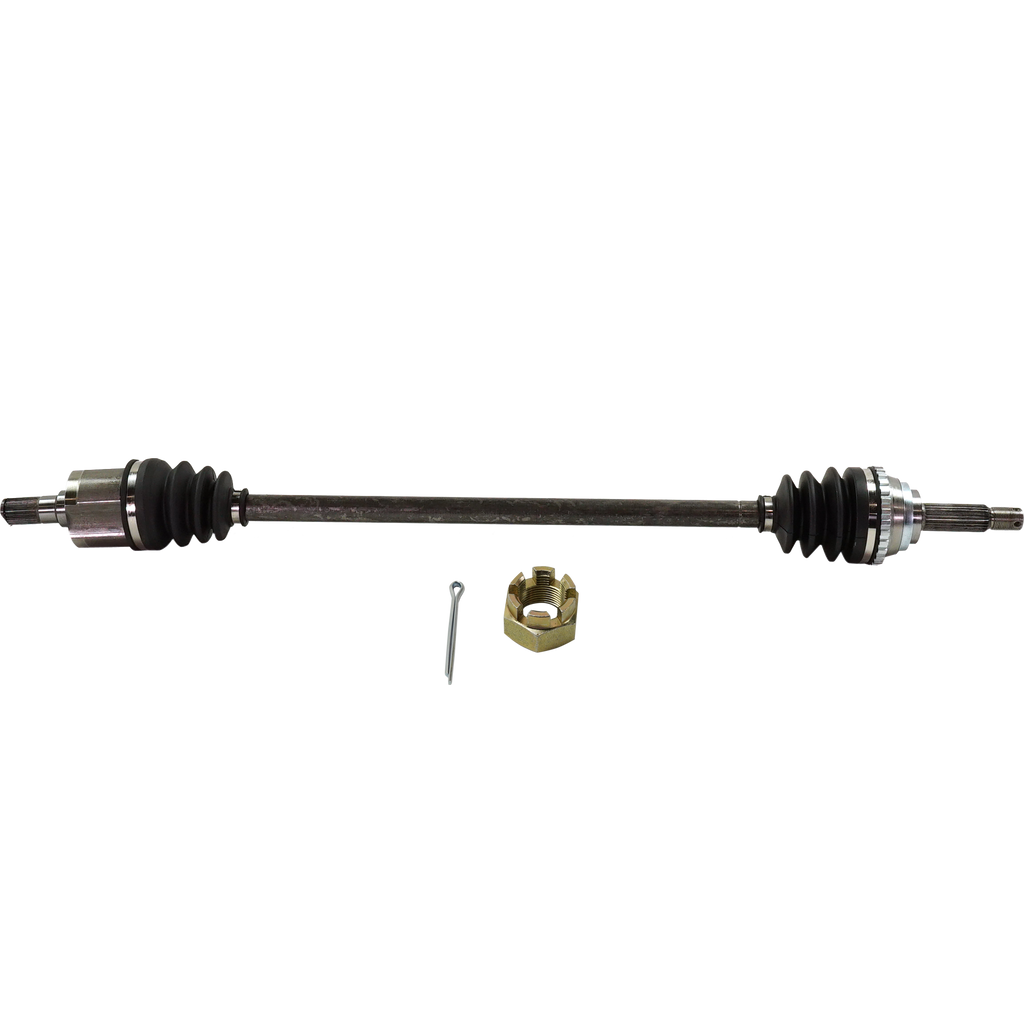 ACCENT 95-05 FRONT CV AXLE ASSEMBLY RH, Includes Axle Nut