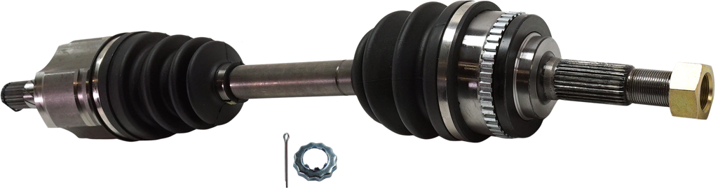 G20 91-96 FRONT CV AXLE ASSEMBLY LH, Includes Axle Nut