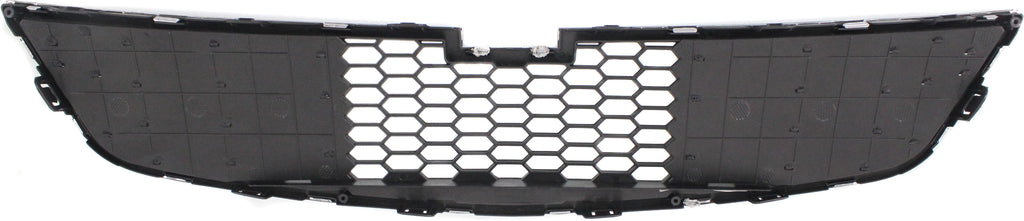 CRUZE 11-14 FRONT BUMPER GRILLE, Plastic, Chrome Shell/Painted Black Insert, Eco Model, 1.4L Eng.