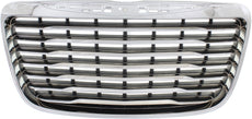 CHRYSLER 300 11-14 GRILLE, Chrome Shell/Painted Black Insert, w/ Chr Trim, Factory Installed, w/o Pedestrian Protection, Code MF5