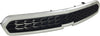 SPARK 13-15 GRILLE, Upper, Chrome Shell/Textured Black Insert, w/o Fog Light Holes - CAPA