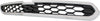 SPARK 13-15 GRILLE, Upper, Chrome Shell/Black Insert, w/ Fog Light Holes - CAPA