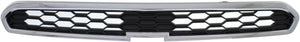 SPARK 13-15 GRILLE, Upper, Chrome Shell/Black Insert, w/ Fog Light Holes