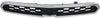 SPARK 13-15 GRILLE, Upper, Chrome Shell/Black Insert, w/ Fog Light Holes