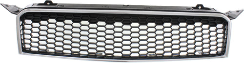 AVEO5 09-11 GRILLE, Chrome Shell/Textured Black Insert, Hatchback