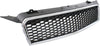 AVEO5 09-11 GRILLE, Chrome Shell/Textured Black Insert, Hatchback