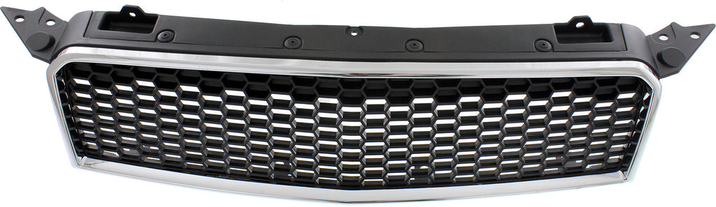 AVEO5 09-11 GRILLE, Chrome Shell/Textured Black Insert, Hatchback