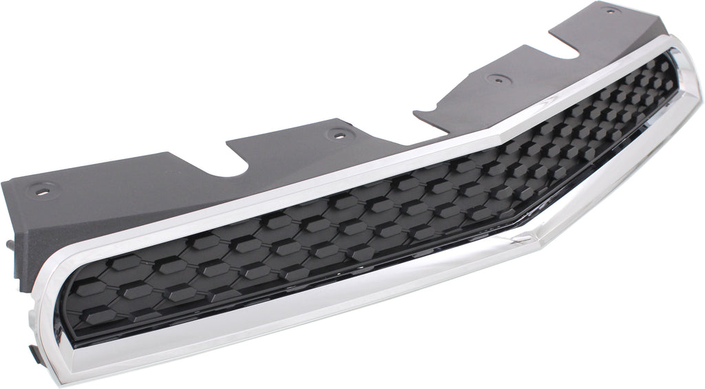 EQUINOX 12-15 GRILLE, Textured Black Shell and Insert, LS/LT Model (w/o Chrome Pkg) - CAPA