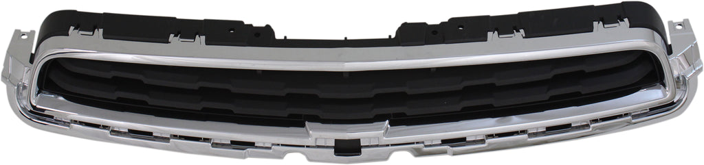 TRAX 13-16 GRILLE, Textured Black Shell and Insert, w/ Chrome Molding, (15-16 Mexico Built Vehicle) - CAPA