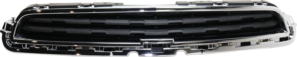 TRAX 13-16 GRILLE, Textured Black Shell and Insert, w/ Chrome Molding, (15-16 Mexico Built Vehicle)